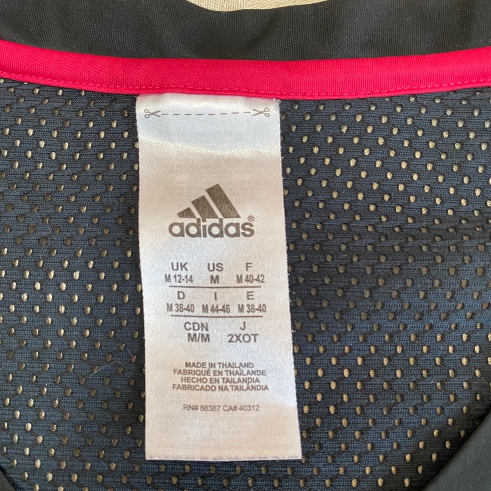 Adidas Black Short Sleeve Active Shirt, Women’s Size M - Picture 3 of 5